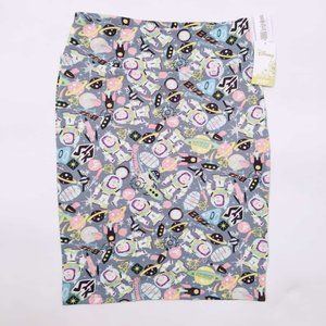NWT Lularoe Disney Buzz Lightyear Cassie Skirt L